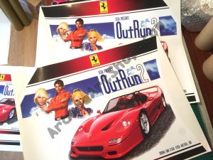 OutRun 2 side art pair