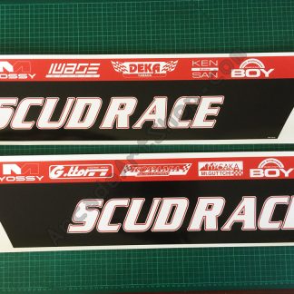 SCUD Race base side decals pair