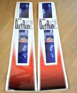 OutRun 2 Jap Seat Decal