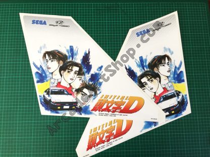 Initial-D lightbox sides decals pair