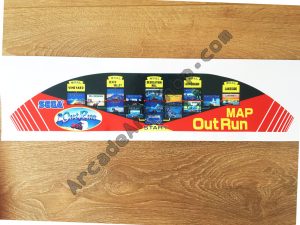 OutRun Map Sticker