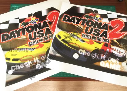 Daytona USA 2 side art