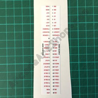 Jamma Connector pinout labels