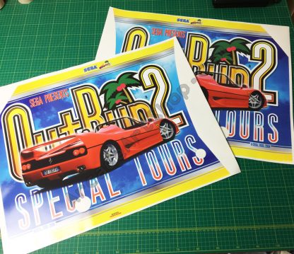 OutRun 2 SP side art pair