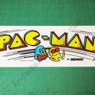 pacman upright plexi perspex marquee midway
