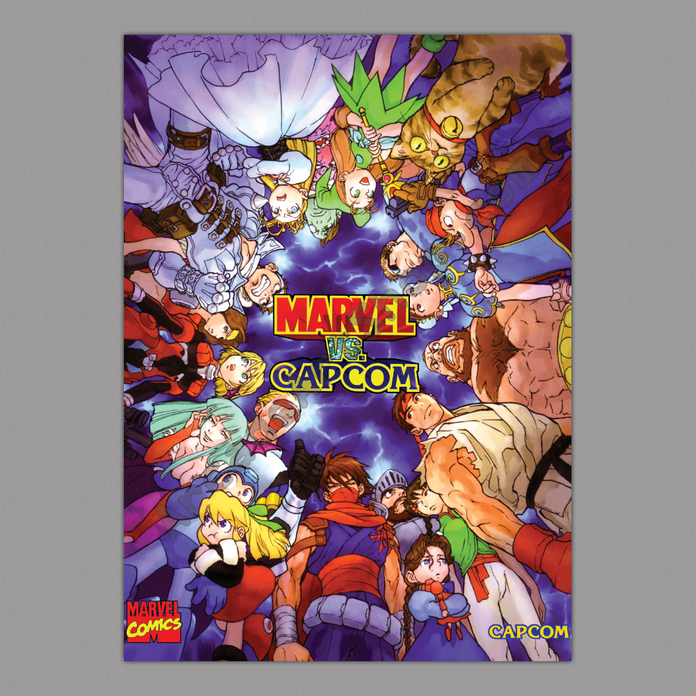 Marvel Vs (Ver.2) large arcade Poster 50x70cm