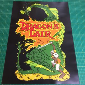 Dragon's Lair FRIDGE MAGNET video game poster 
