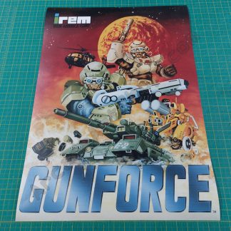 gunforce irem poster