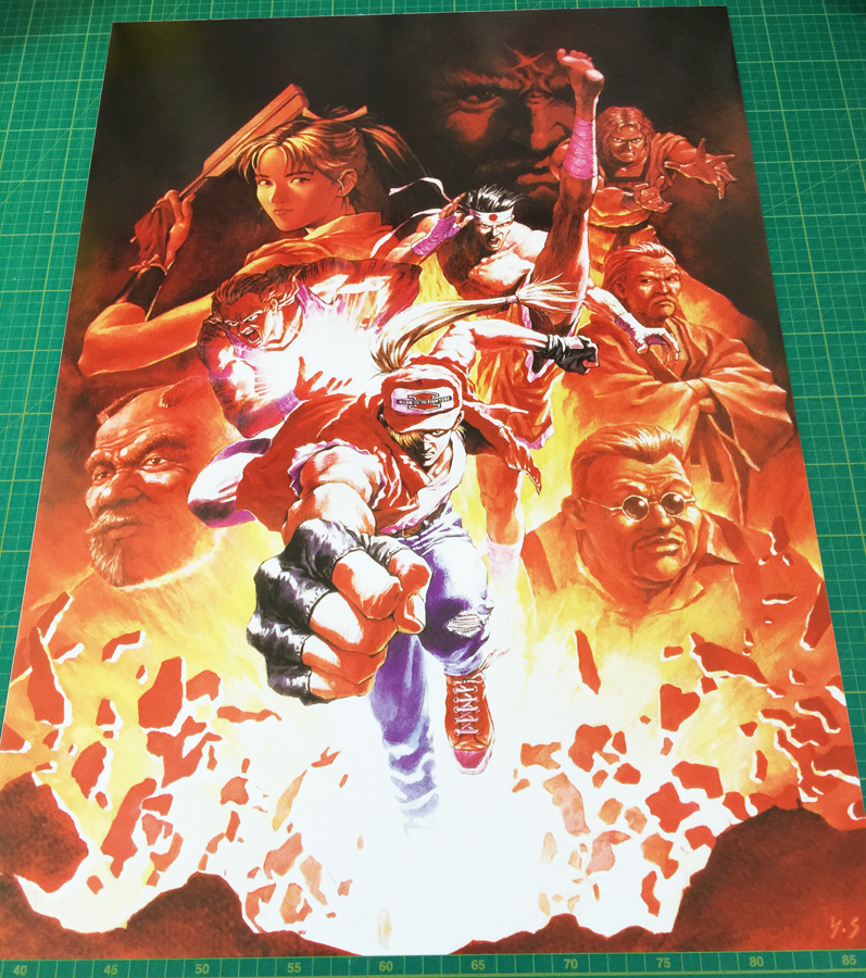 SNK's Fatal Fury 2 Artwork Art Board Print for Sale by luscastore