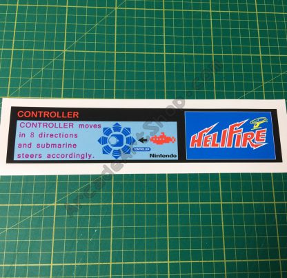helifire instruction decal