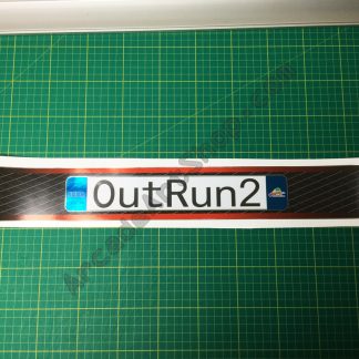 Silver Foil OutRun 2 base lid decal