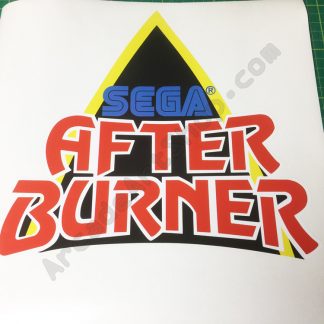 afterburner logo decal monitor bezel