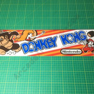 Donkey Kong perspex marquee