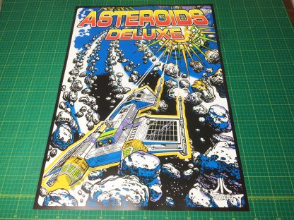 Asteroids Deluxe large arcade poster