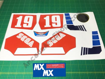 Enduro Racer 11pc sticker set