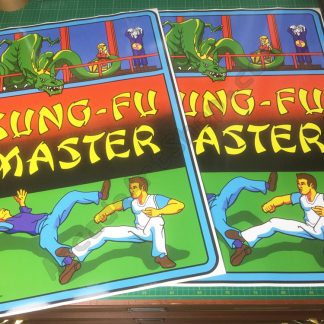 Kung-Fu Master side art pair