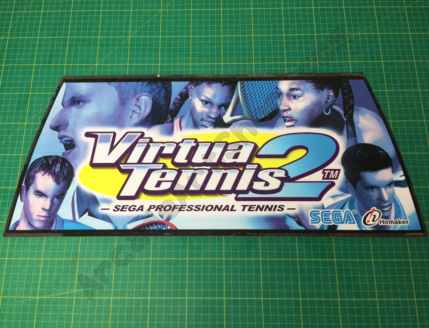 cross Joseph Banks Abundance Virtua Tennis 2 Sega original marquee *SOLD OUT* – Arcade Art Shop