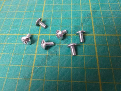 M4x8 chrome screw