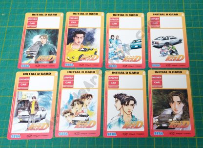 Initial-D 8 pack of save cards