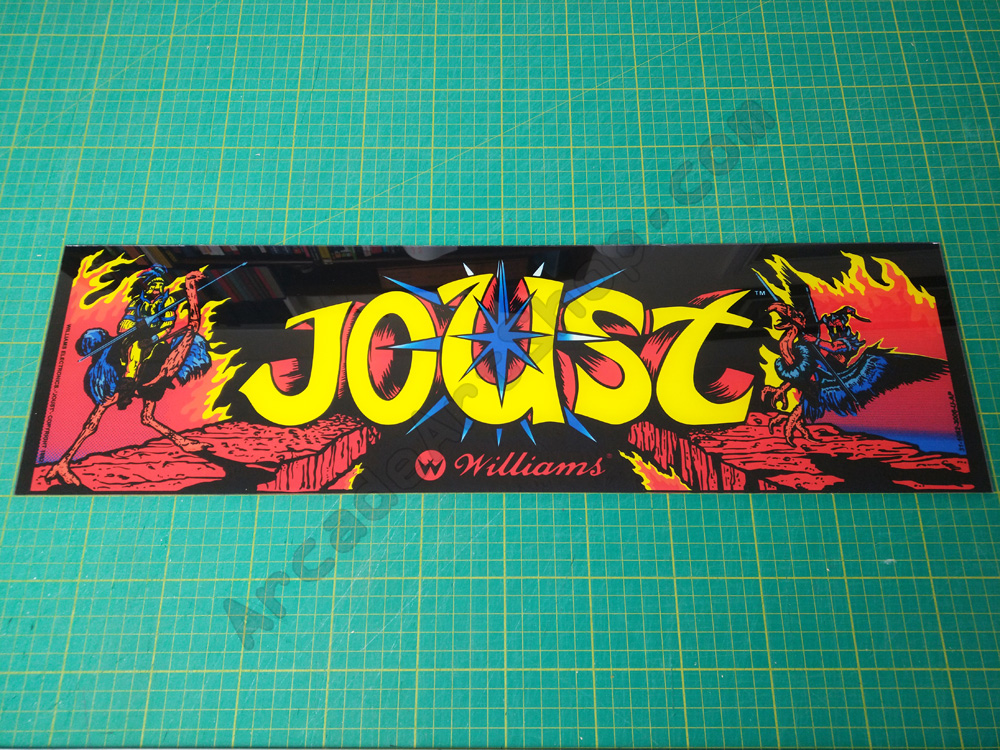 TIN SIGN Joust Arcade Shop Game Room Art Marquee Console Metal Décor A457 