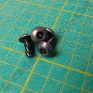 m5x12mm security torx black screw