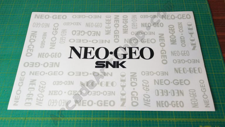Snk Neo Geo Mvs 19 System Arcade Original Japan Handbill Flyer