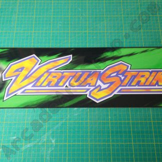 virtua striker original sega perspex marquee