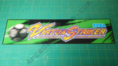 virtua striker original sega perspex marquee