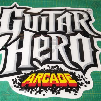 Guitar Hero arcade marquee