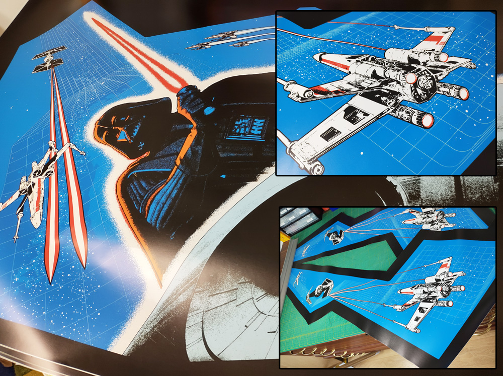 Starwars Arcade Side Artwork Panel Stickers Graphic Laminated All Sizes 