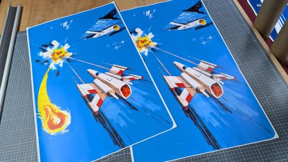 gorf side art set