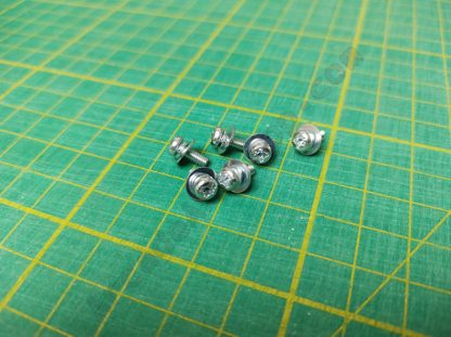 m3x8mm pan head screw with washer pack 6