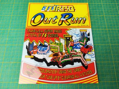 turbo outrun dlx map perspex