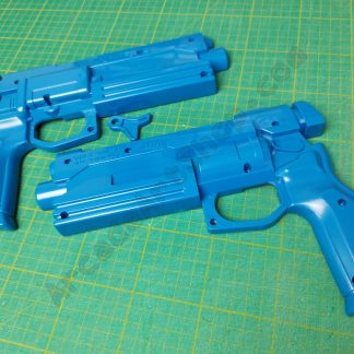 sega blue gun plastics casing set 253-5404-01