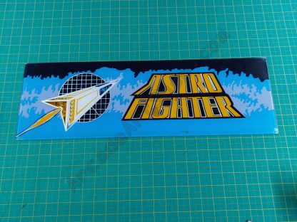 astro fighter vintage original marquee