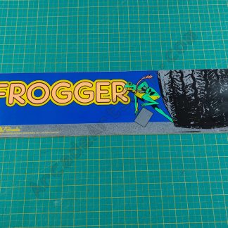 frogger original vintage marquee
