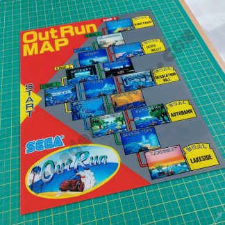 outrun dlx oversize large map