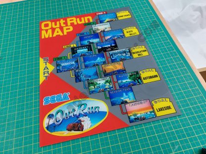 outrun dlx oversize large map