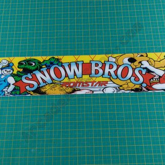 snow bros vintage original marquee
