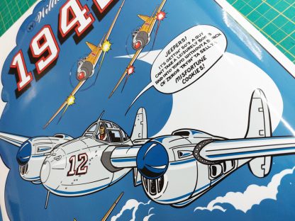 1942 Williams side art pair - Image 2