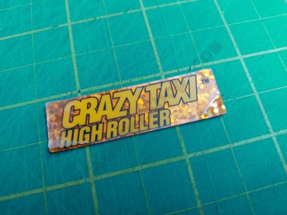 crazy taxi high roller bezel emblem sticker