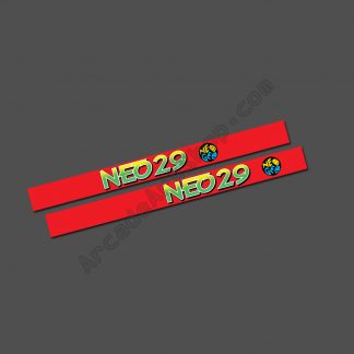 snk neo 29 candy cabinet side art strips