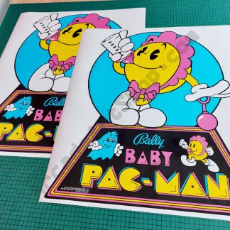 baby pacman side art