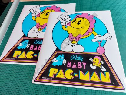 baby pacman side art