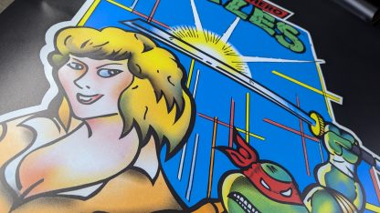 Teenage Mutant Hero Turtles side art (UK cabinet midi size) TMHT - Image 3