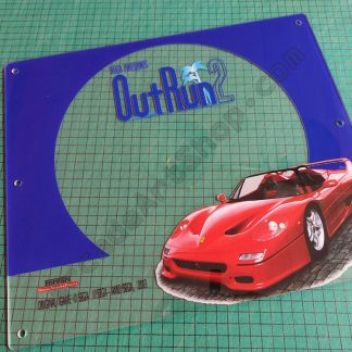 outrun 2 upright plexi subwoofer cover
