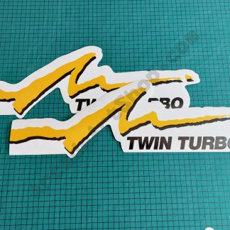 ridge racer dx twin turbo base side stickers