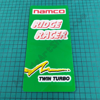 ridge racer DX gear shifter lower sticker polycarbonate