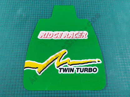 ridge racer dx seat back sticker polycarbonate