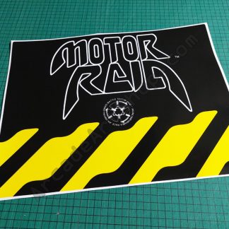 motor raid base step center sticker 421-9628